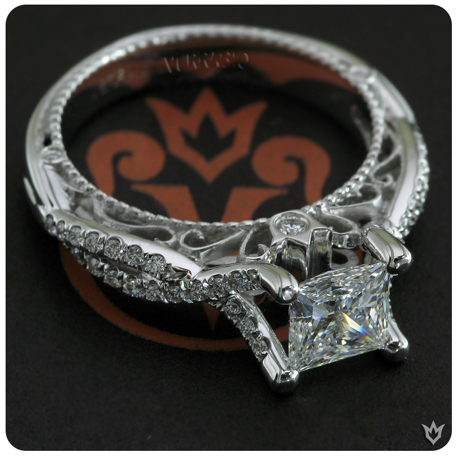 Engagement rings from Verragio; Venetian-5003